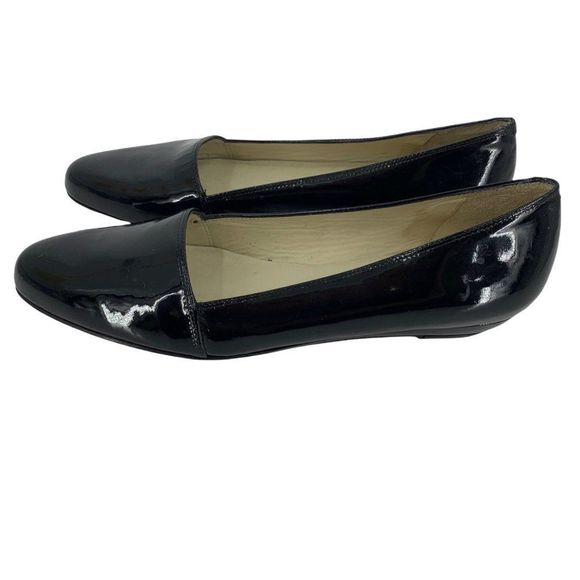 Amalfi Fashion Flats Women’s Shoes Patent Leather Black Size 6.5 AA 0124 READ - Picture 5 of 8